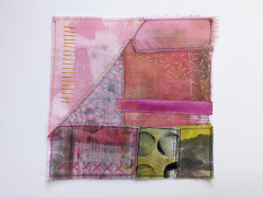 Italy-inspired Fabric Collage