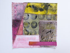 Italy-inspired Fabric Collage