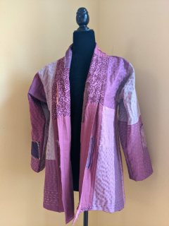 Kantha jacket front