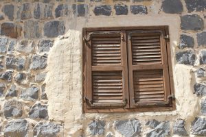 Brown window
