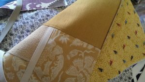ANY Texture lining and outer layer of market totes