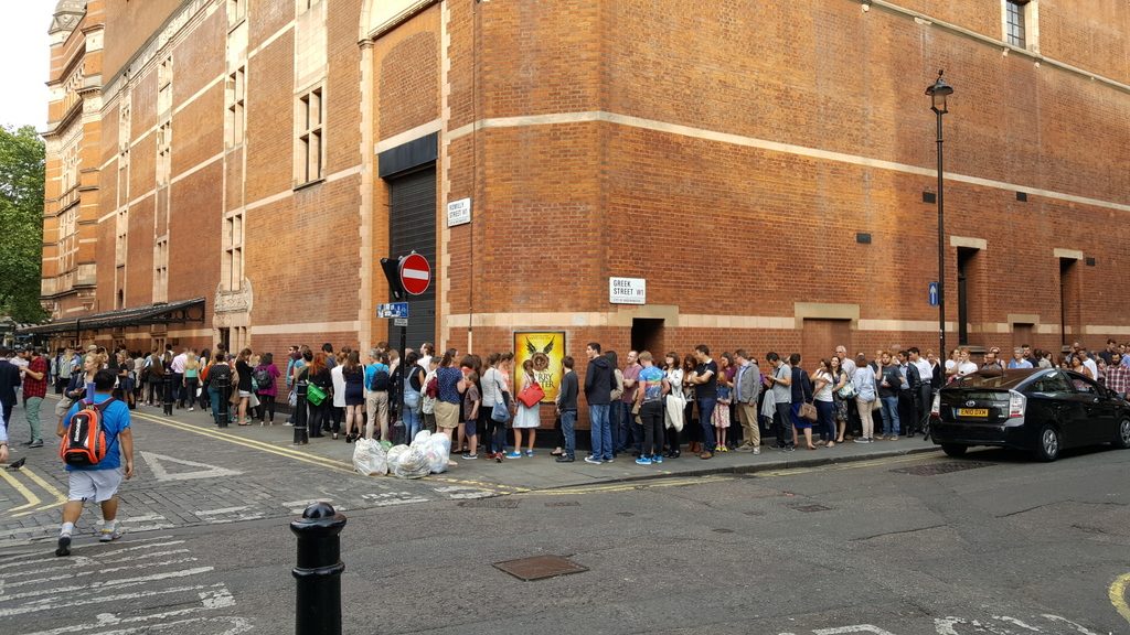 Lines to Harry Potter and the Cursed Child, London