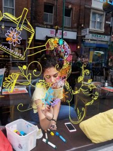 London Window Decorations