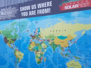 Solarfest Visitor Map
