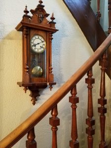 Stairway clock