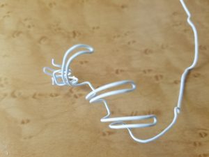 Wire for antenna