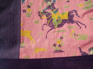 Tote 1 framed tapestry