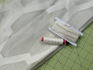 Reusable produce bag tutorial: materials