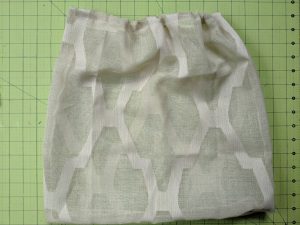 Reusable produce bag tutorial: Finished reusable produce bag