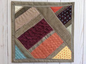 "Flavors" My June mini quilt