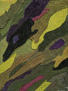 Tree Bark art quilt 6