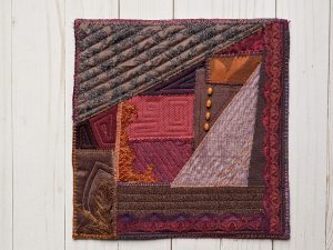 Fenced Garden art quilt