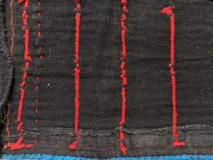 The back of Hill Tribe leggings