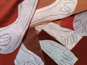 Hateism hand outline preparation
