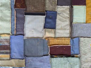 Quilt top sewn