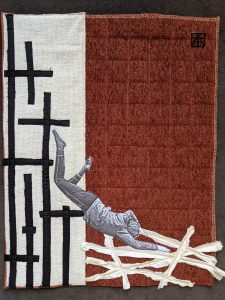 Disillusions art quilt