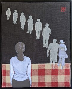 Loss art quilt