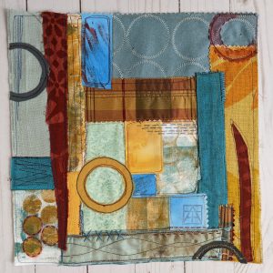 California Gold Art Quilt