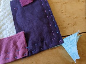 Kawandi quilt in progress