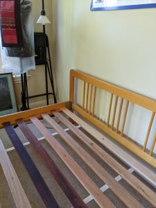 Taking the bed apart