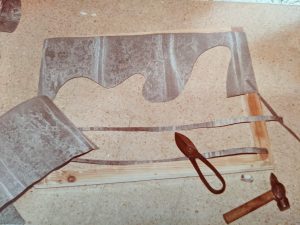 Assemblage in progress