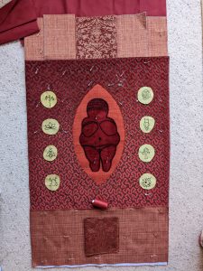 Quilt in progress