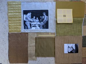 Auditioning fabrics