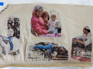 Images transferred on sheet