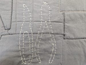 Back side of tool quilt
