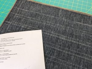 beginning a new quilt