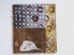 Italy-inspired art journal collage