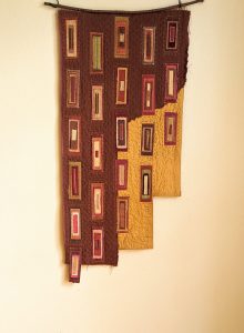 Finished experimental wall hanging