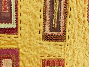 Hand stitched background