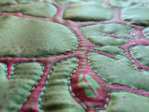 Table runner in progress