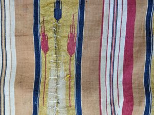 Mended old cloth