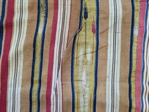 Mended old cloth