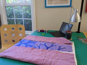 Quilt in progress