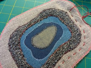Adding hand stitching