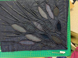 Adding hand stitching