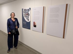 Me at my solo exhibition