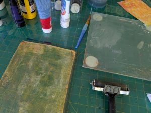 Gel plate