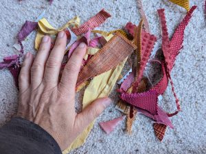 Fabric scraps