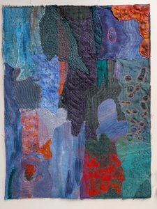 Nostalgia 3 art quilt