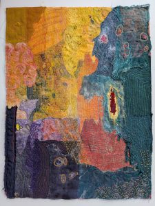 Nostalgia 4 art quilt